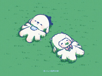 情头
小狗和小羊的悠闲假期