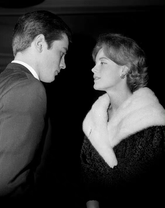 阿兰·德龙与罗密·施耐德 ​