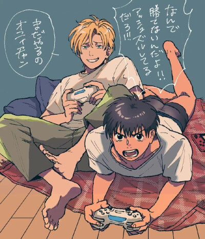 #banana fish# 亚修英二的婚后生活[哇][哇][哇]
twi/zz_bnn ???