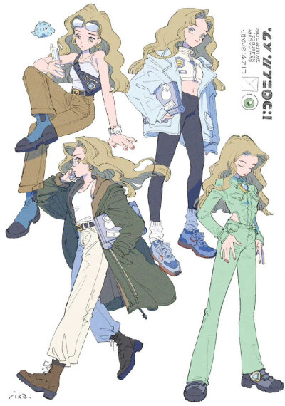 清新的画面愉悦感
人物插画师0__rika__0 ​​​