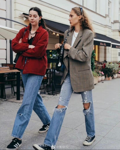 欧美街拍 模特街拍 street style