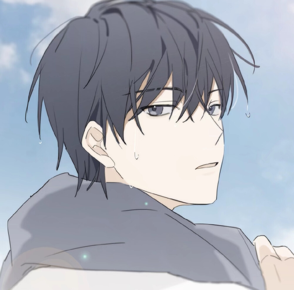  #插画 手绘男头
vb画师：花行一