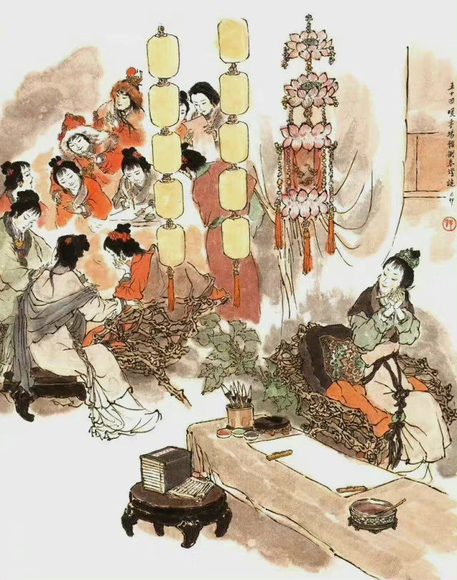 国画大师戴敦邦作品