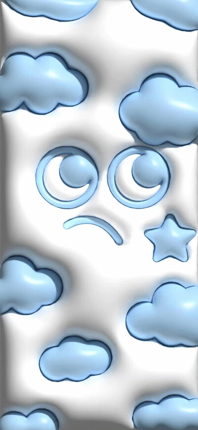 蓝色系膨胀壁纸
画师:呆橘yx