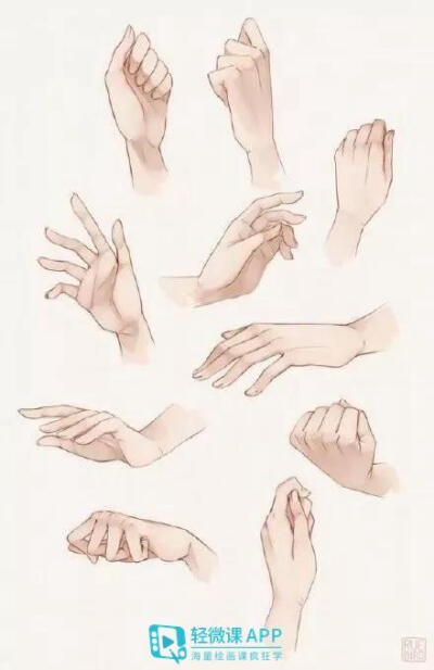 手