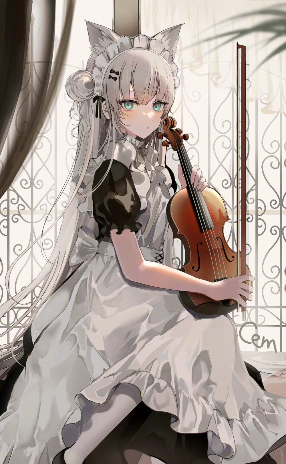 白发少女
画师：Cem
Twi：_ceemh