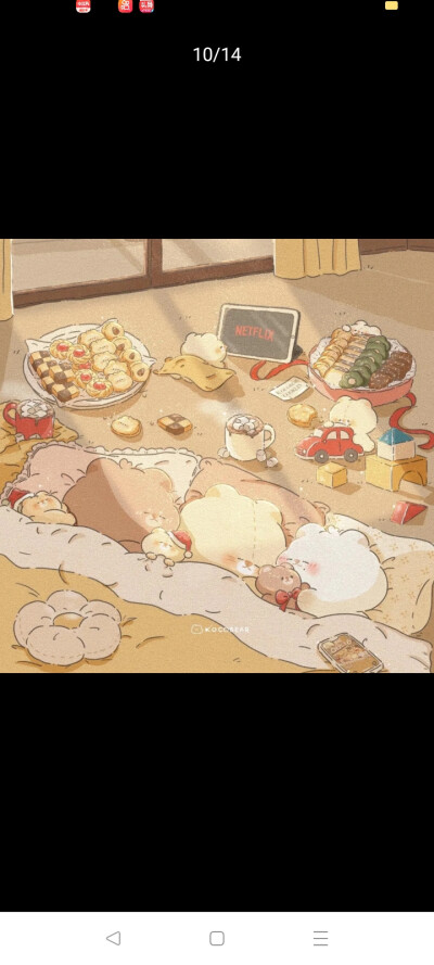 暖暖的三只小熊插画，太治愈啦
祝大家健康的 设计小栈