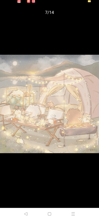 暖暖的三只小熊插画，太治愈啦
祝大家健康的 设计小栈