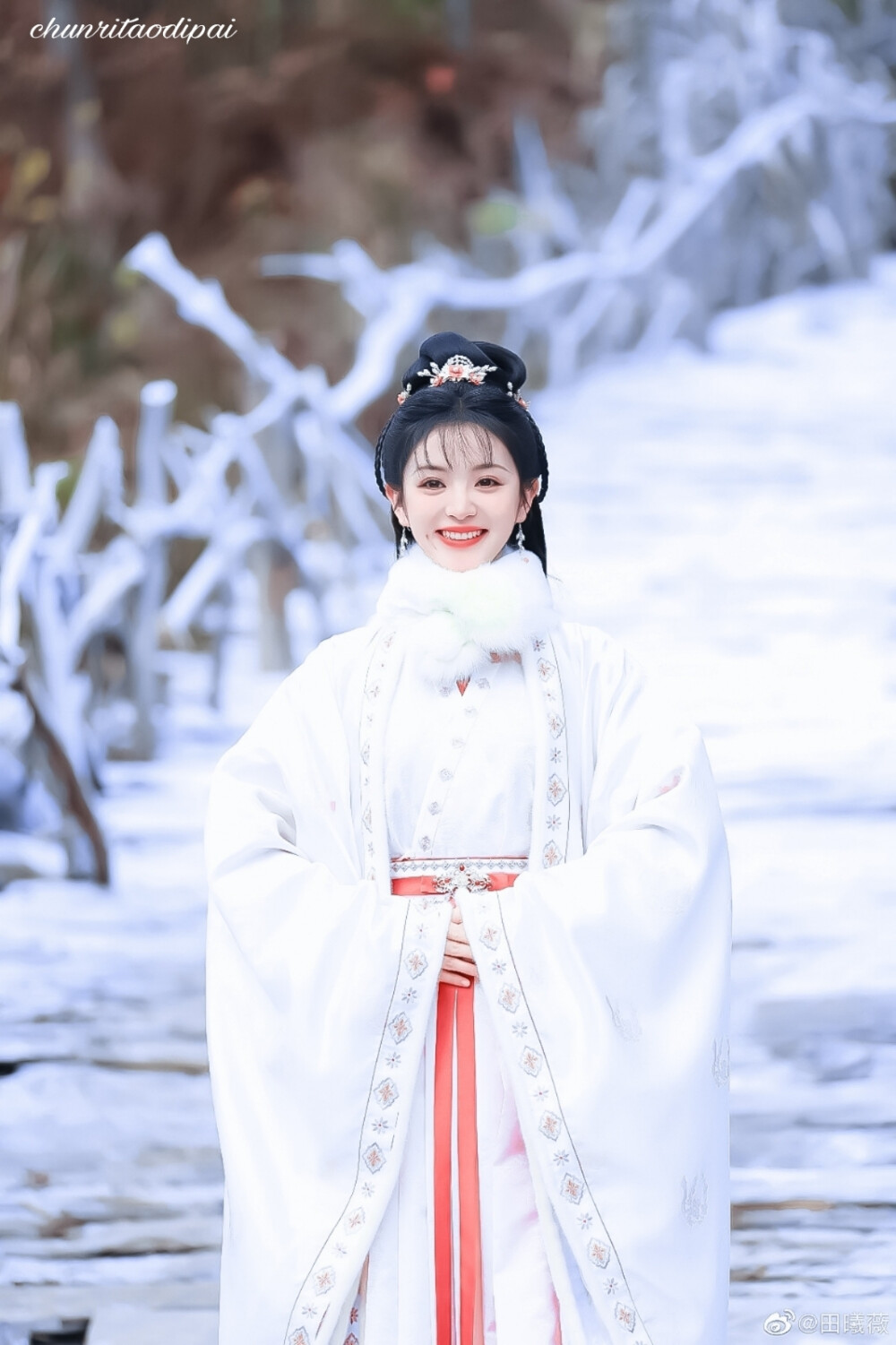 
雪地小精灵