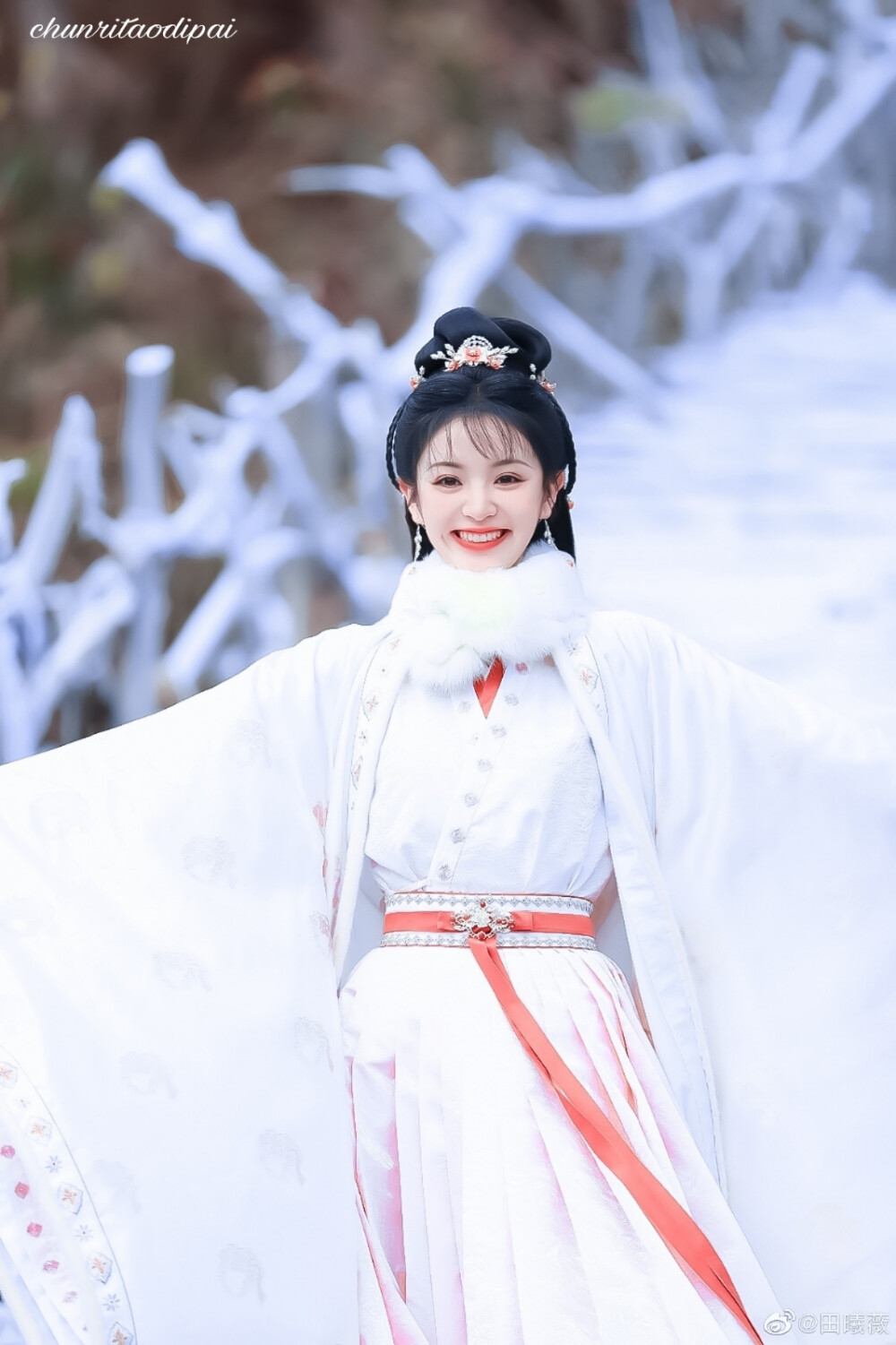 
雪地小精灵