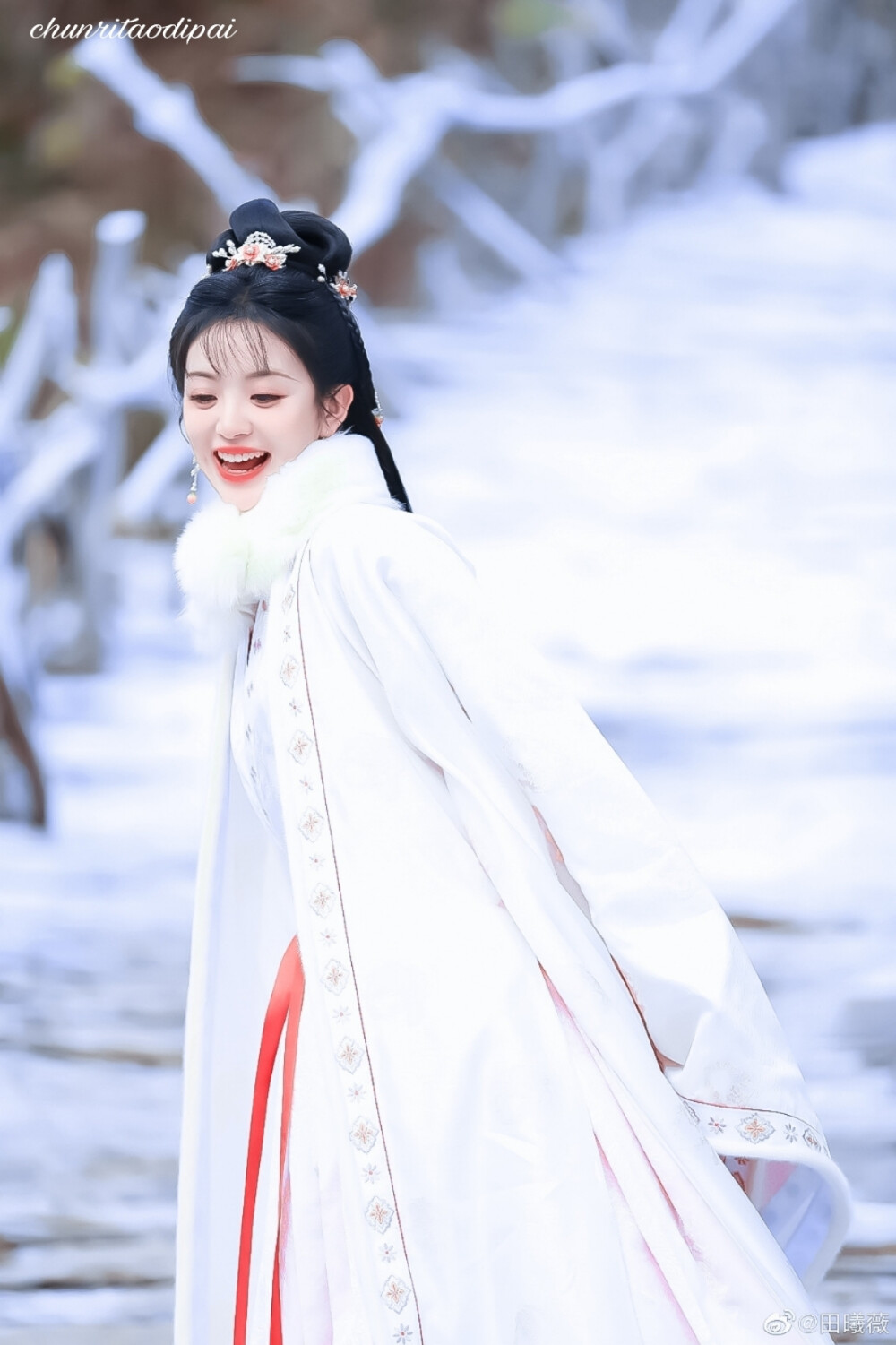 
雪地小精灵