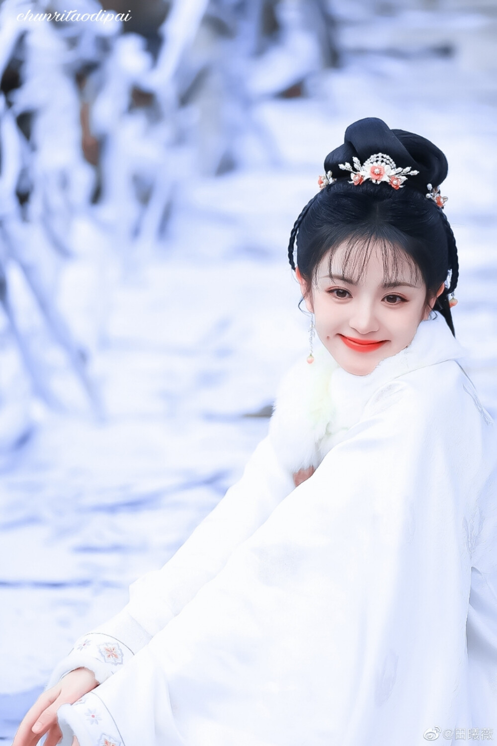 
雪地小精灵