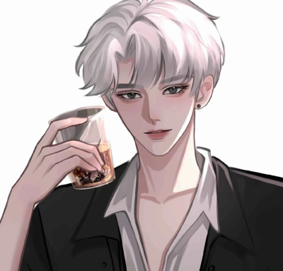 手绘男头