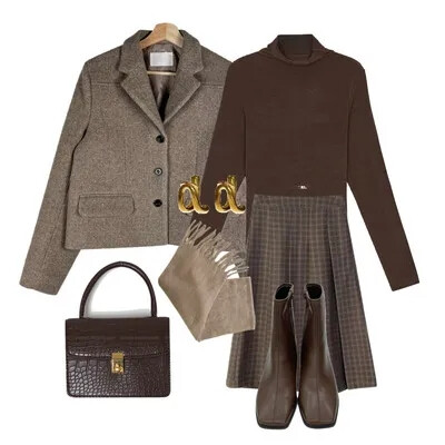 冬季 及踝靴搭配