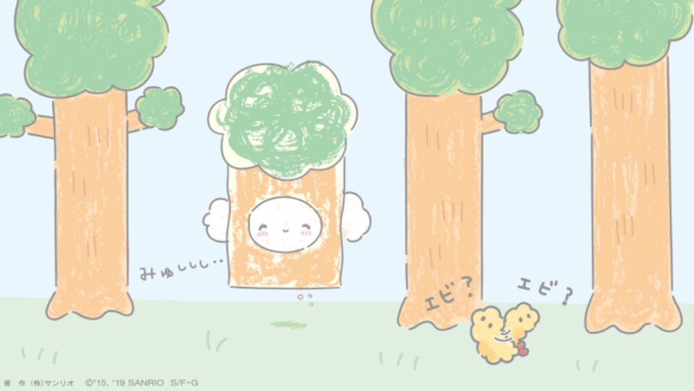 『三丽鸥』小麦粉精灵•壁纸 - 堆糖,美图壁纸兴趣社区