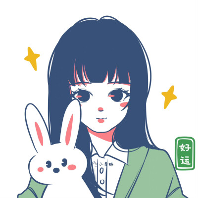 兔年头像
画师：@小杏鸭嘎嘎冲