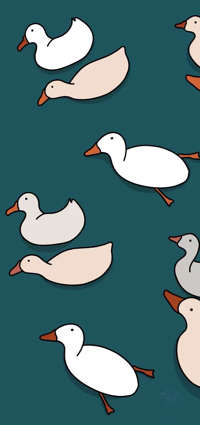 好多鸭手机壁纸