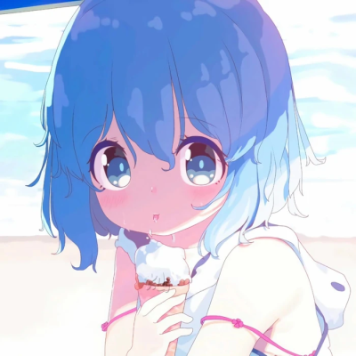 “海滩，柠檬，夏天的味道”
蓝色女头
侵权删.