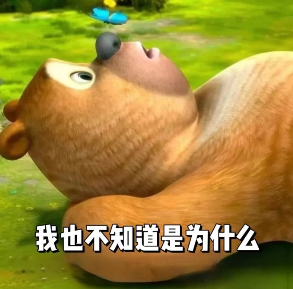 熊二表情包 侵权删