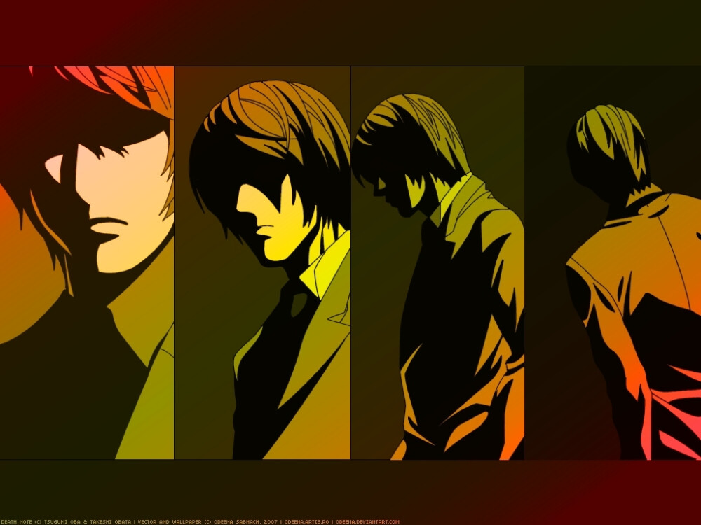 夜神月 death note - 高清图片，堆糖，美图壁纸兴趣社区