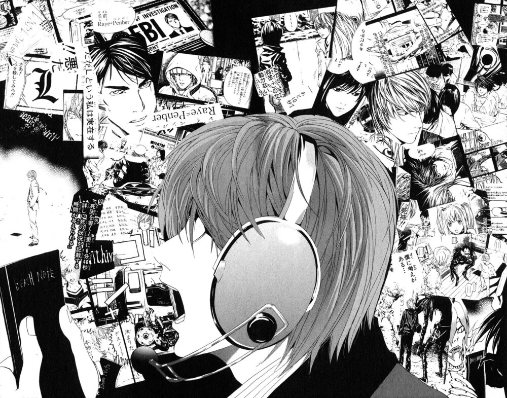 夜神月 death note - 高清图片，堆糖，美图壁纸兴趣社区
