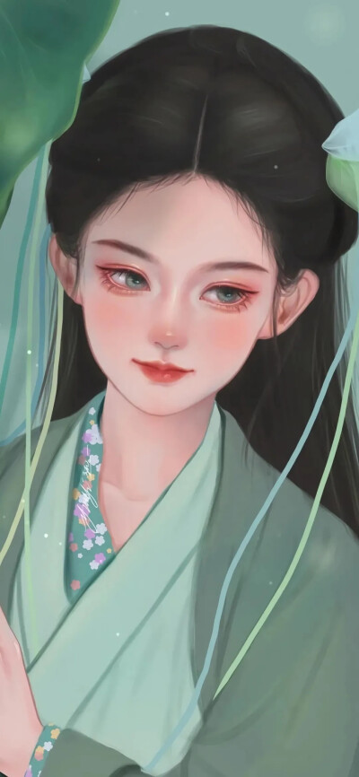 插画少女