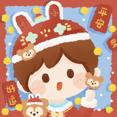 新年迪士尼系列头像
画师：兔豆尼老师