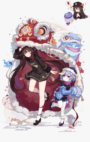 胡桃 七七 过年啦