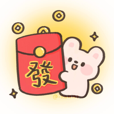 新年手绘兔子头像
©一只白胖柚子