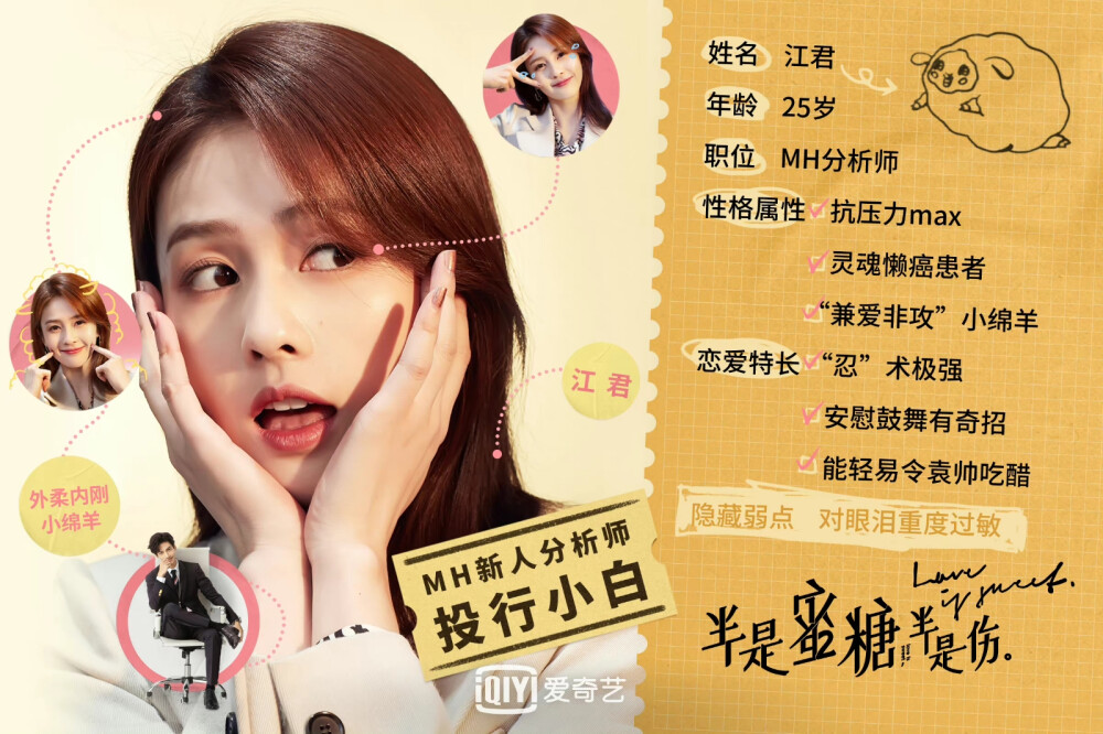 《半是蜜糖半是伤》～江君