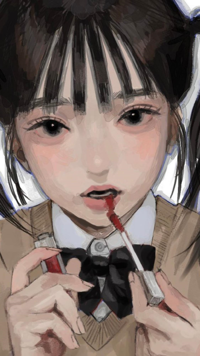 插画少女