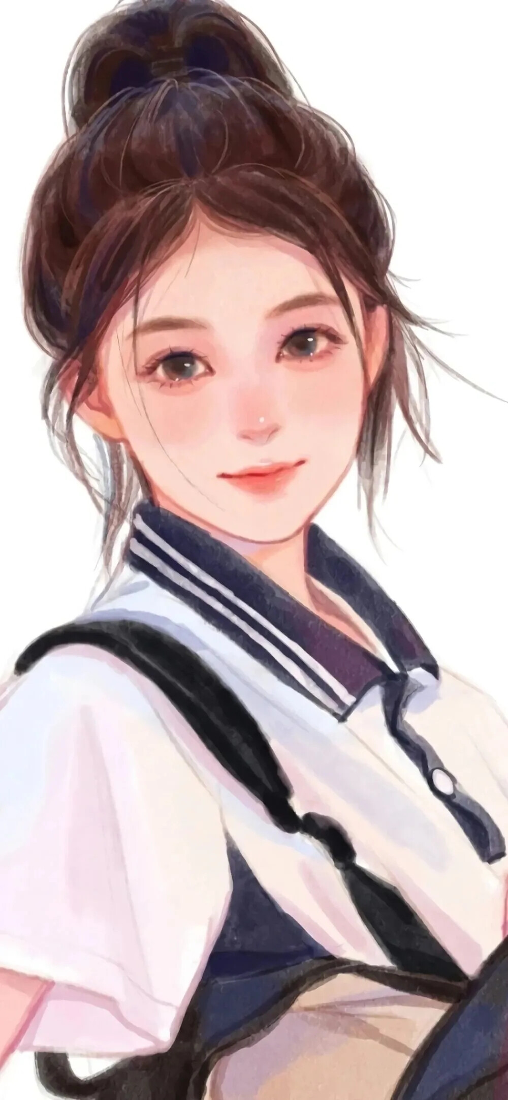 插画少女