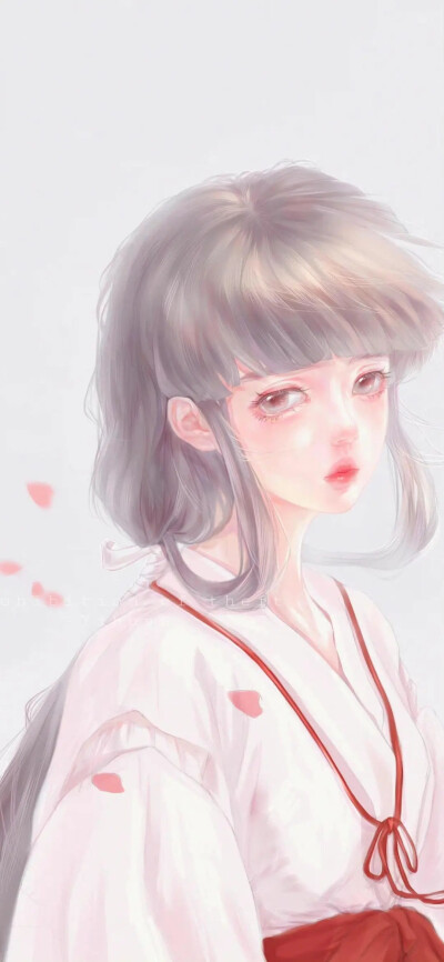 插画少女