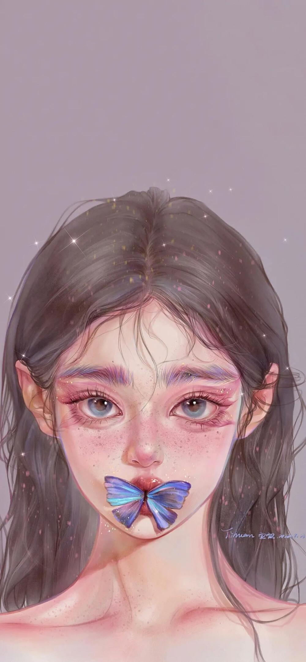 插画少女