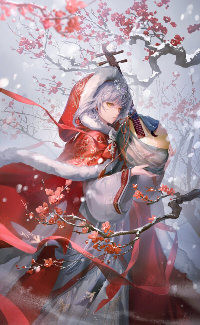 夜宵
❁绛云初岁
❁朝岁融雪