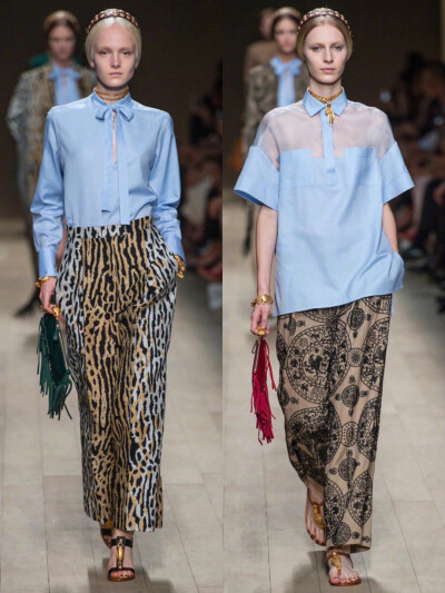 Valentino 2014年春夏高定系列
Valentino的Maria Grazia Chiuri和Pierpaolo Piccioli在本季作品中以歌剧作为设计灵感。黑色蕾丝礼服点缀鲜艳色彩的细节装饰，像舞台服装或者地方特色礼服。设计师想用一种非常典型的…