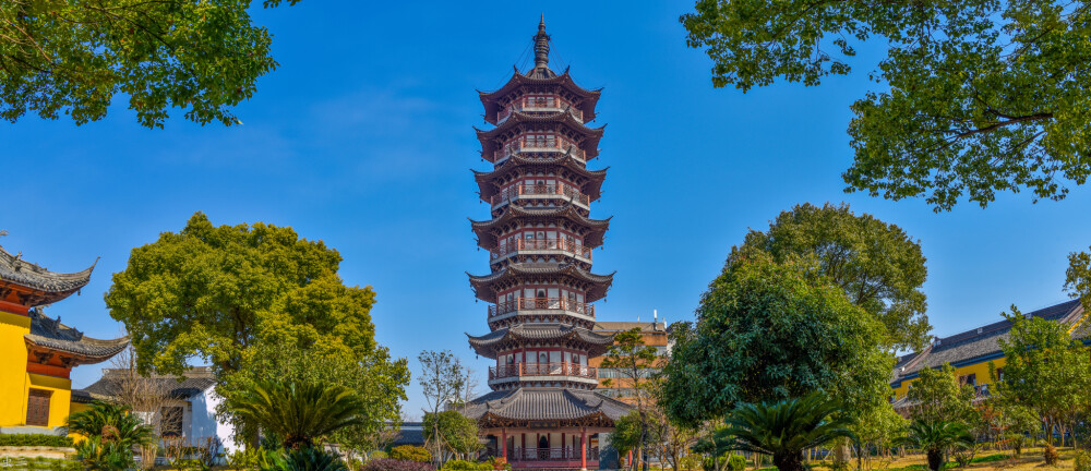 浙海盐天宁寺镇海塔