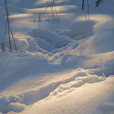 背景图|雪天冬日雪地背景图氛围感