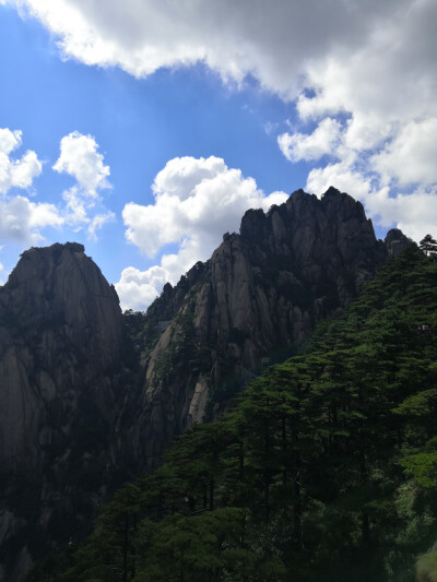 黄山风景头像