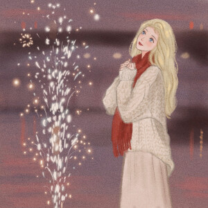 迪士尼公主们的中国年

烟火起 照人间喜悦无边 举杯敬此年