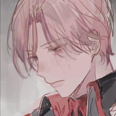 粉色
男头