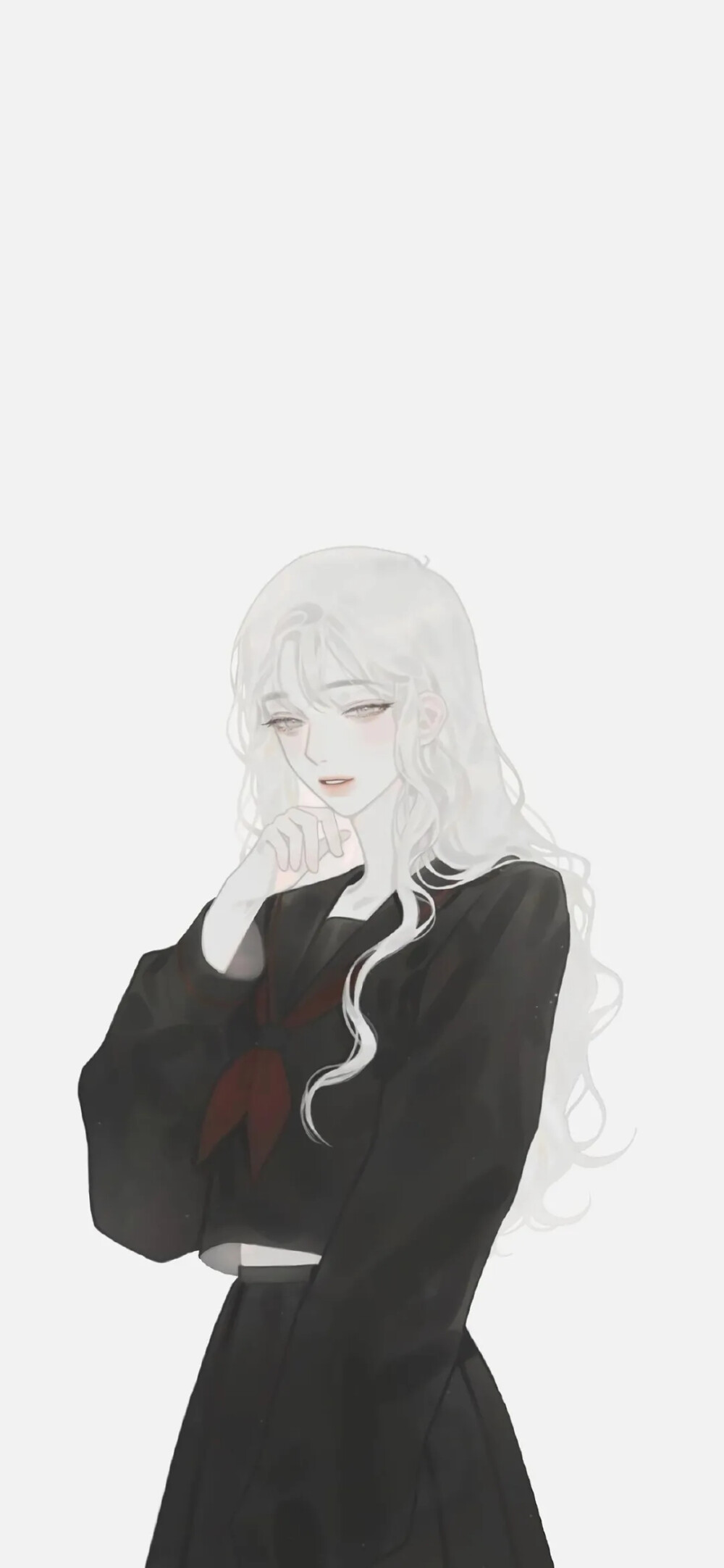 插画少女