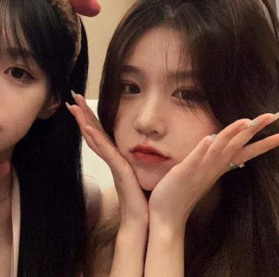 闺蜜真人头像，