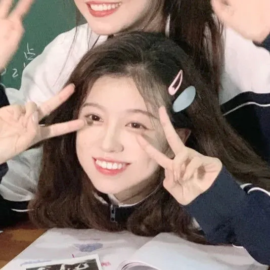 闺蜜真人头像，