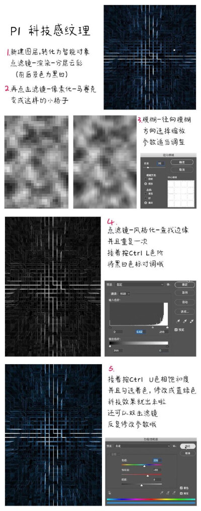 科技感，来源微博：做设计的小肥肥