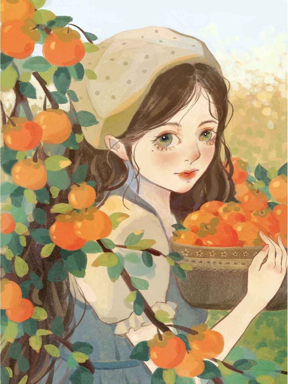 水彩插画分享
插画师花溪