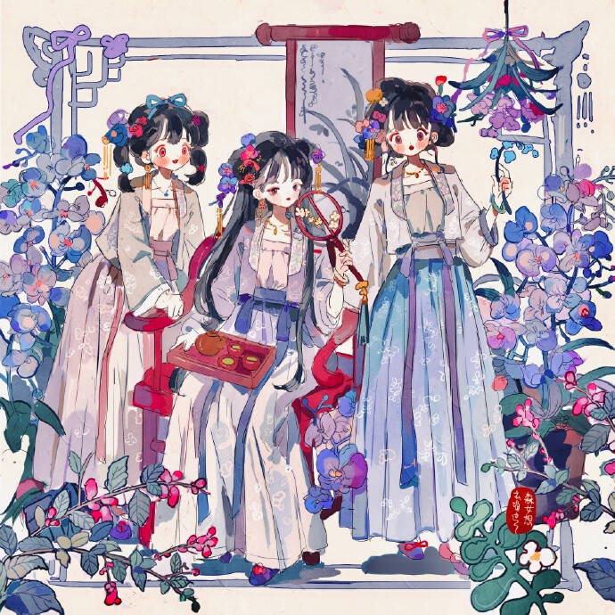 画师；普通小狗
