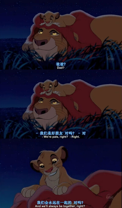 【电影·动画·截图】《狮子王》第一部