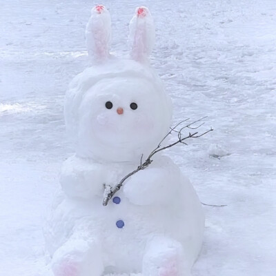 可爱 雪人 情侣头像