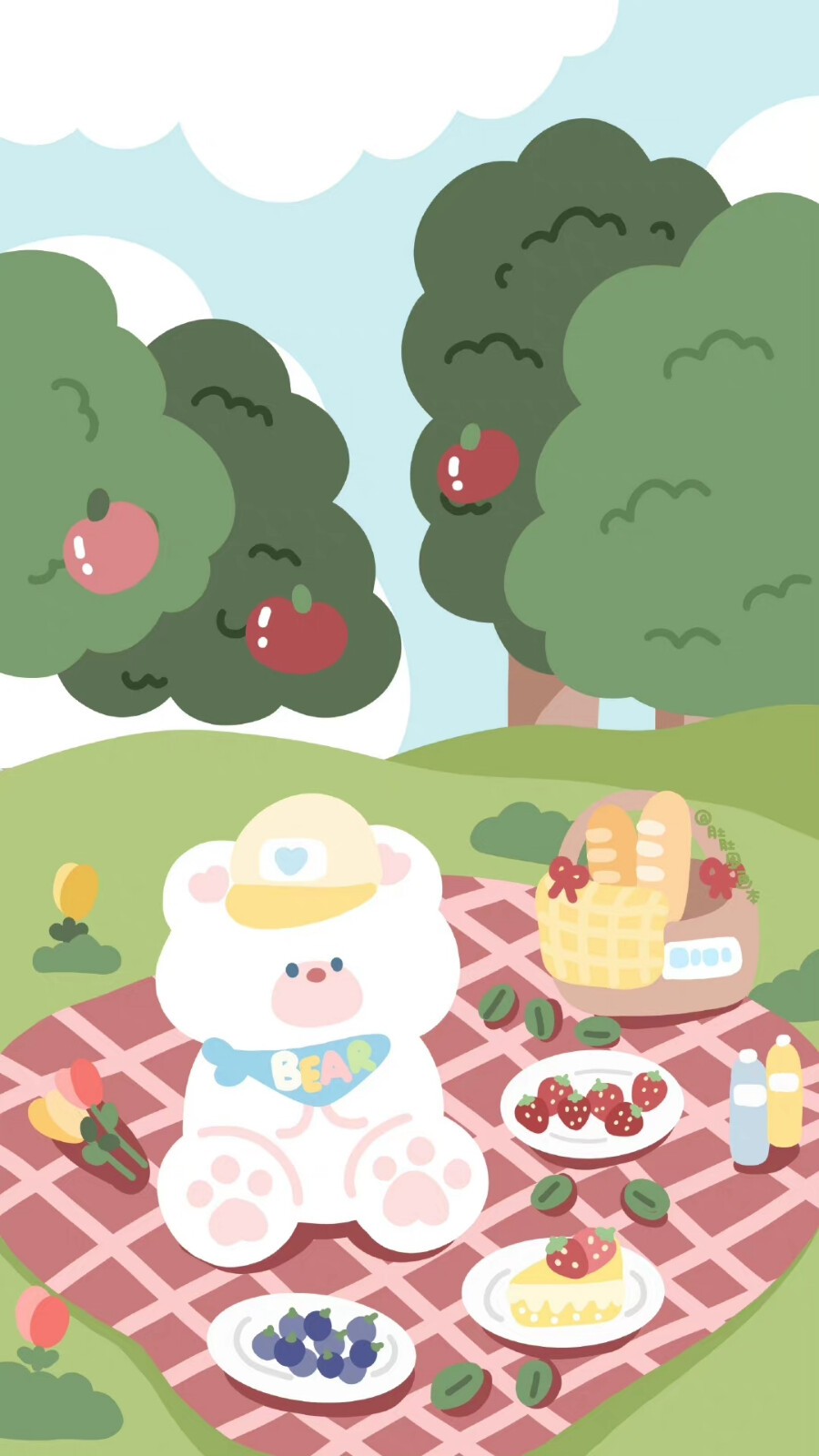 可爱壁纸
画师:肚肚图画本